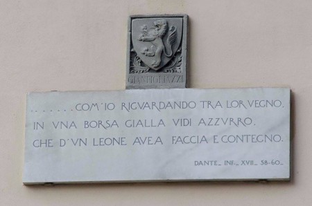 73-via-tornabuoni-lapide-infcanto-xviii-stemma-dei-gianfigliazzi